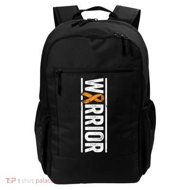 Multiple Sclerosis Warrior Gift Vertical Ms Awareness Ribbon Gift Backpack