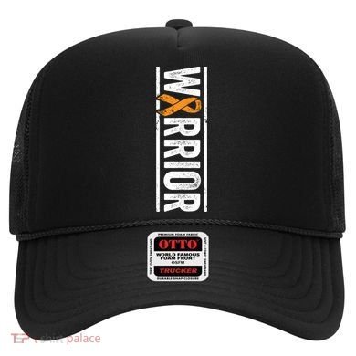 Multiple Sclerosis Warrior Gift Vertical Ms Awareness Ribbon Gift Hat