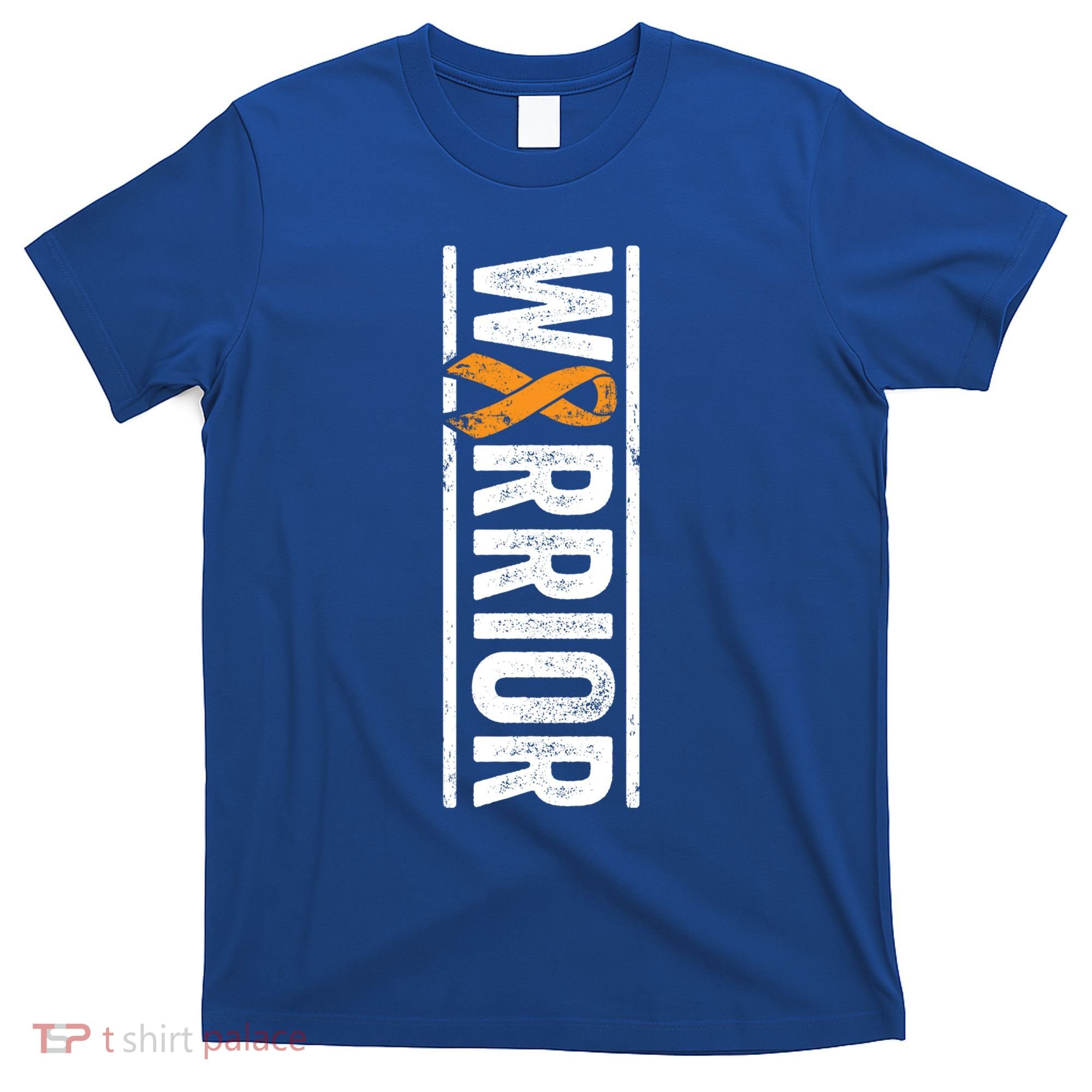 Multiple Sclerosis Warrior Gift Vertical Ms Awareness Ribbon Gift T-Shirt