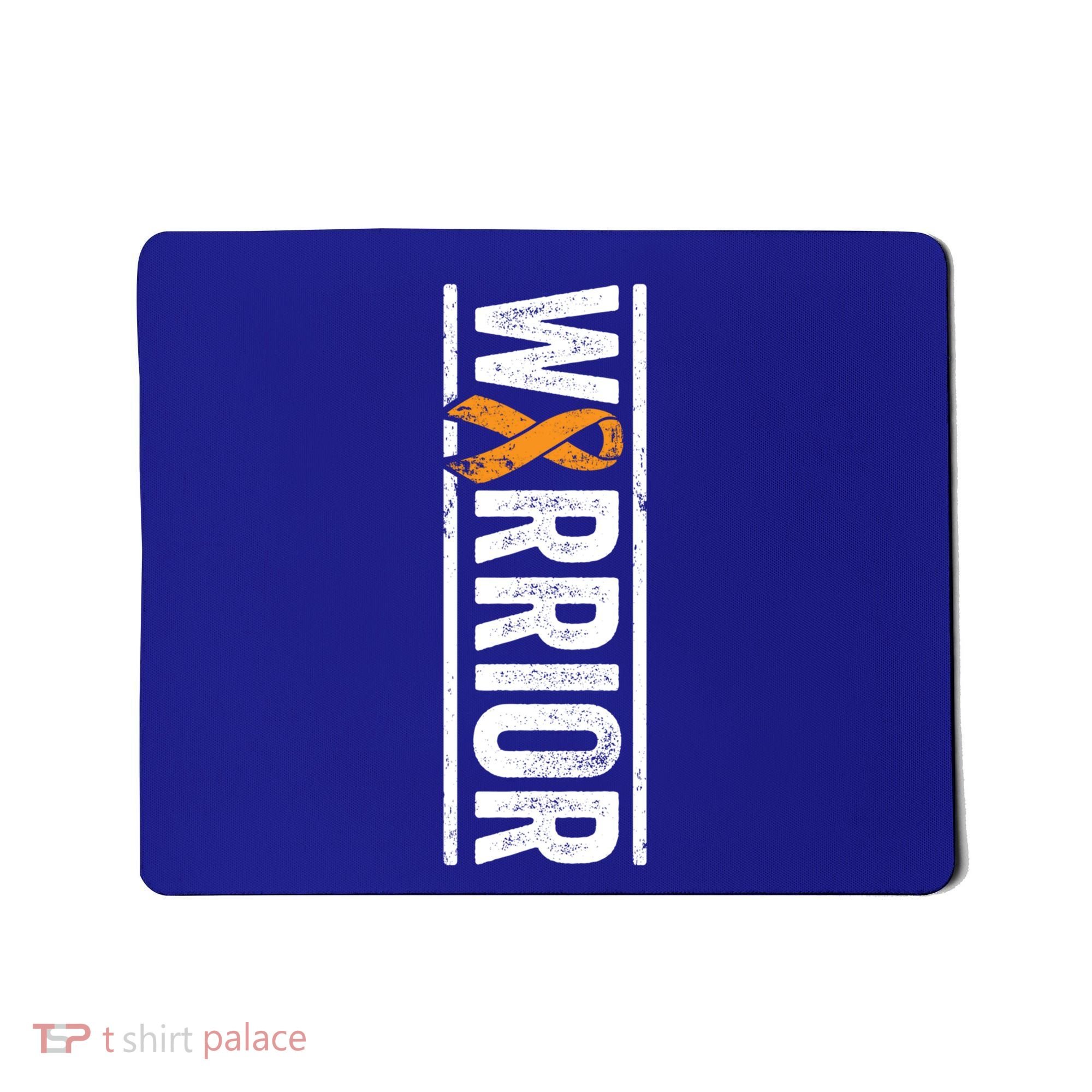 Multiple Sclerosis Warrior Gift Vertical Ms Awareness Ribbon Gift Mousepad