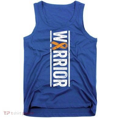 Multiple Sclerosis Warrior Gift Vertical Ms Awareness Ribbon Gift Tank Top