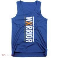 Multiple Sclerosis Warrior Gift Vertical Ms Awareness Ribbon Gift Tank Top thumb 0
