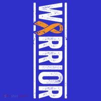 Multiple Sclerosis Warrior Gift Vertical Ms Awareness Ribbon Gift Toddler T-Shirt thumb 4