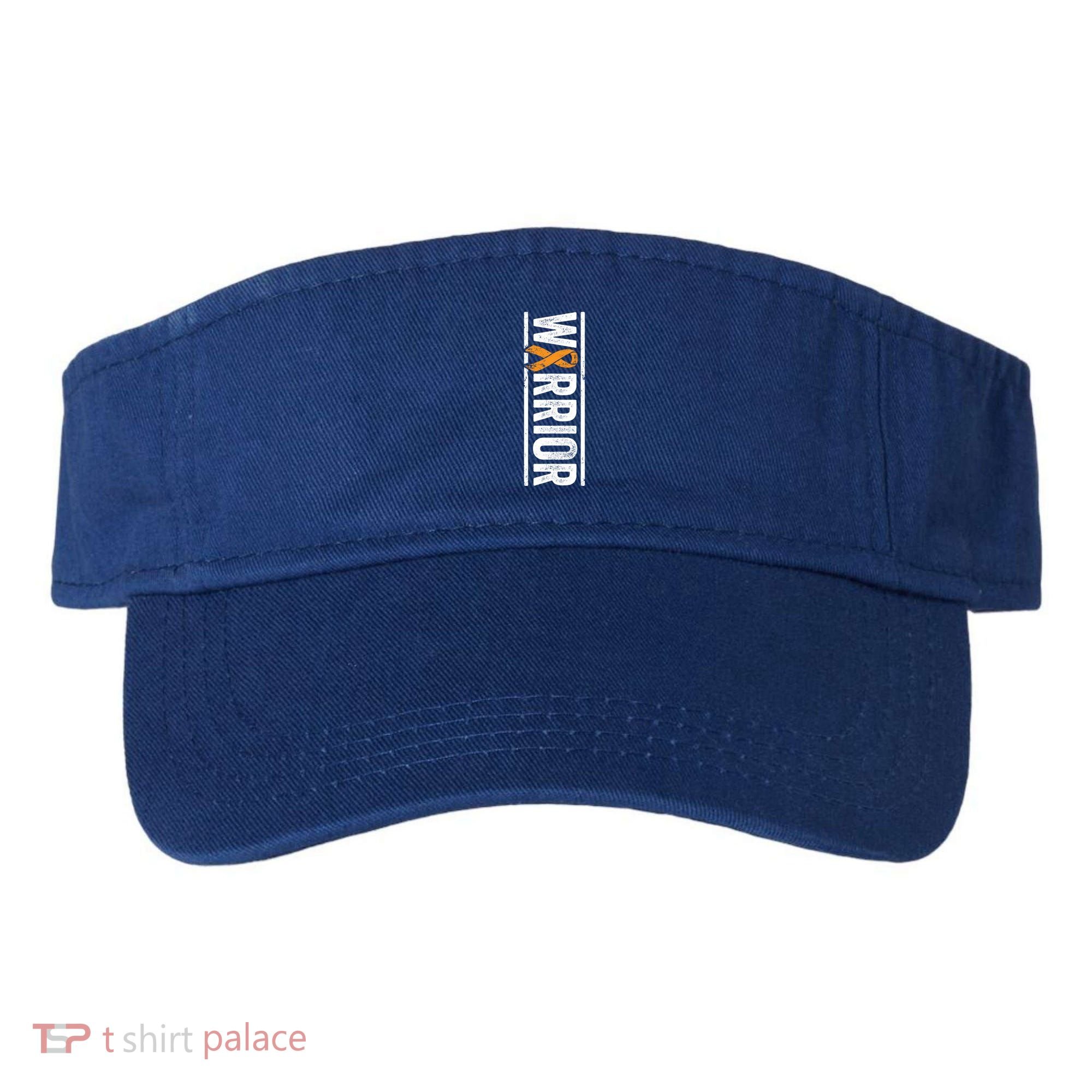 Multiple Sclerosis Warrior Gift Vertical Ms Awareness Ribbon Gift Visor