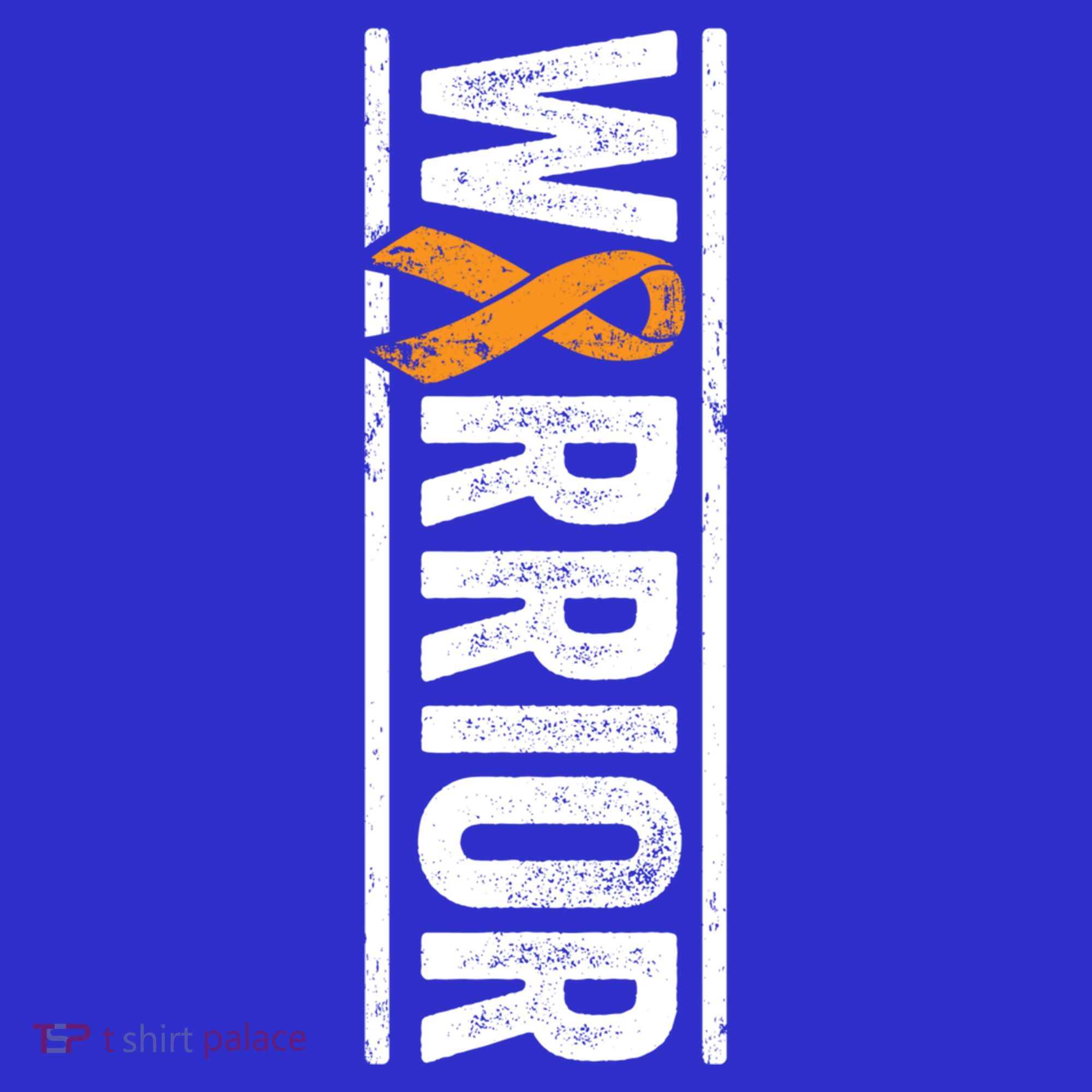 Multiple Sclerosis Warrior Gift Vertical Ms Awareness Ribbon Gift Women's Long Sleeve Shirt