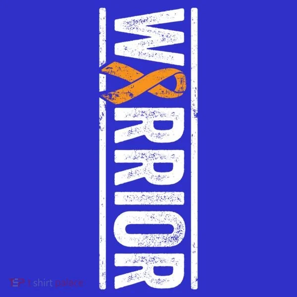 Multiple Sclerosis Warrior Gift Vertical Ms Awareness Ribbon Gift Women's Long Sleeve Shirt