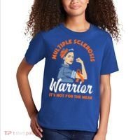 Multiple Sclerosis Warrior It's Not For The Weak Ms Meaningful Gift Kids T-Shirt thumb 2