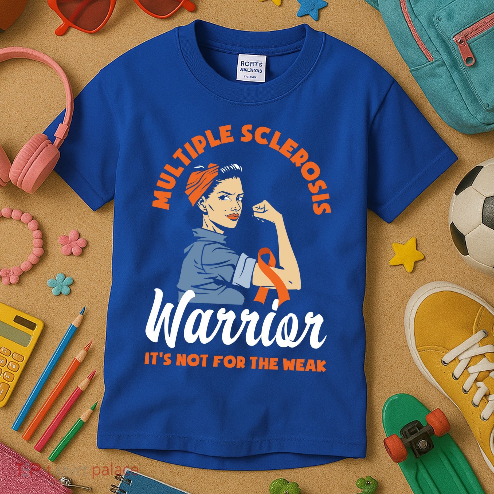 Multiple Sclerosis Warrior It's Not For The Weak Ms Meaningful Gift Kids T-Shirt