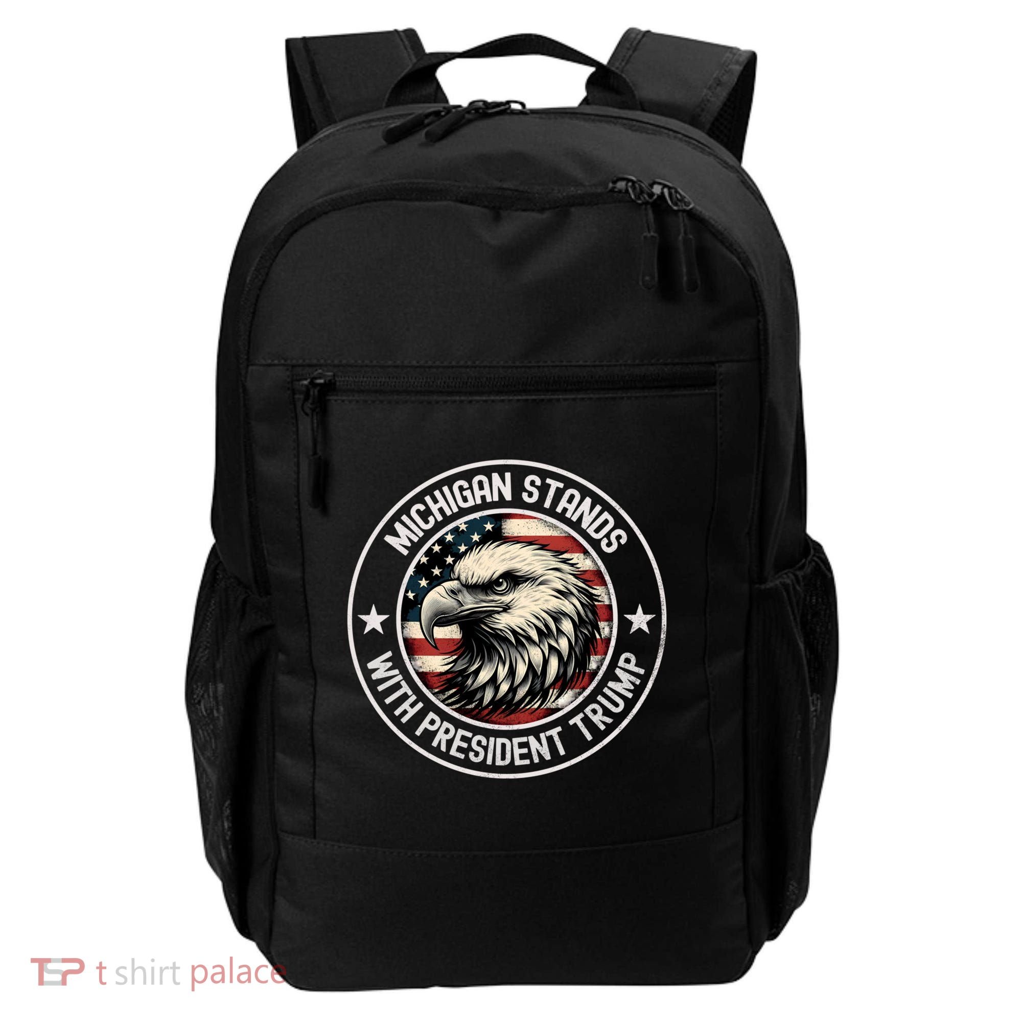 Michigan Stands With Trump Gift Backpack