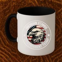 Michigan Stands With Trump Gift Coffee Mug thumb 2