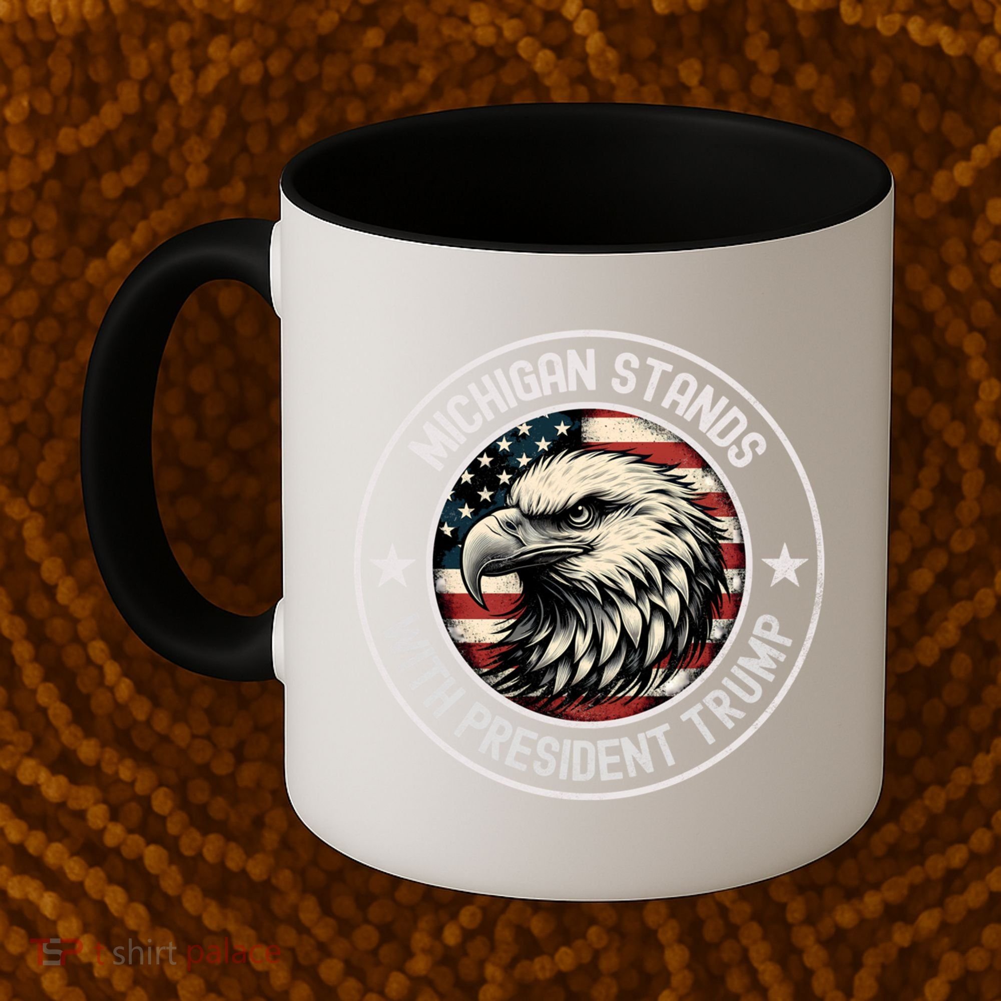 Michigan Stands With Trump Gift Coffee Mug