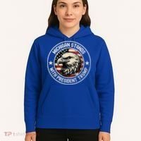 Michigan Stands With Trump Gift Hoodie thumb 5