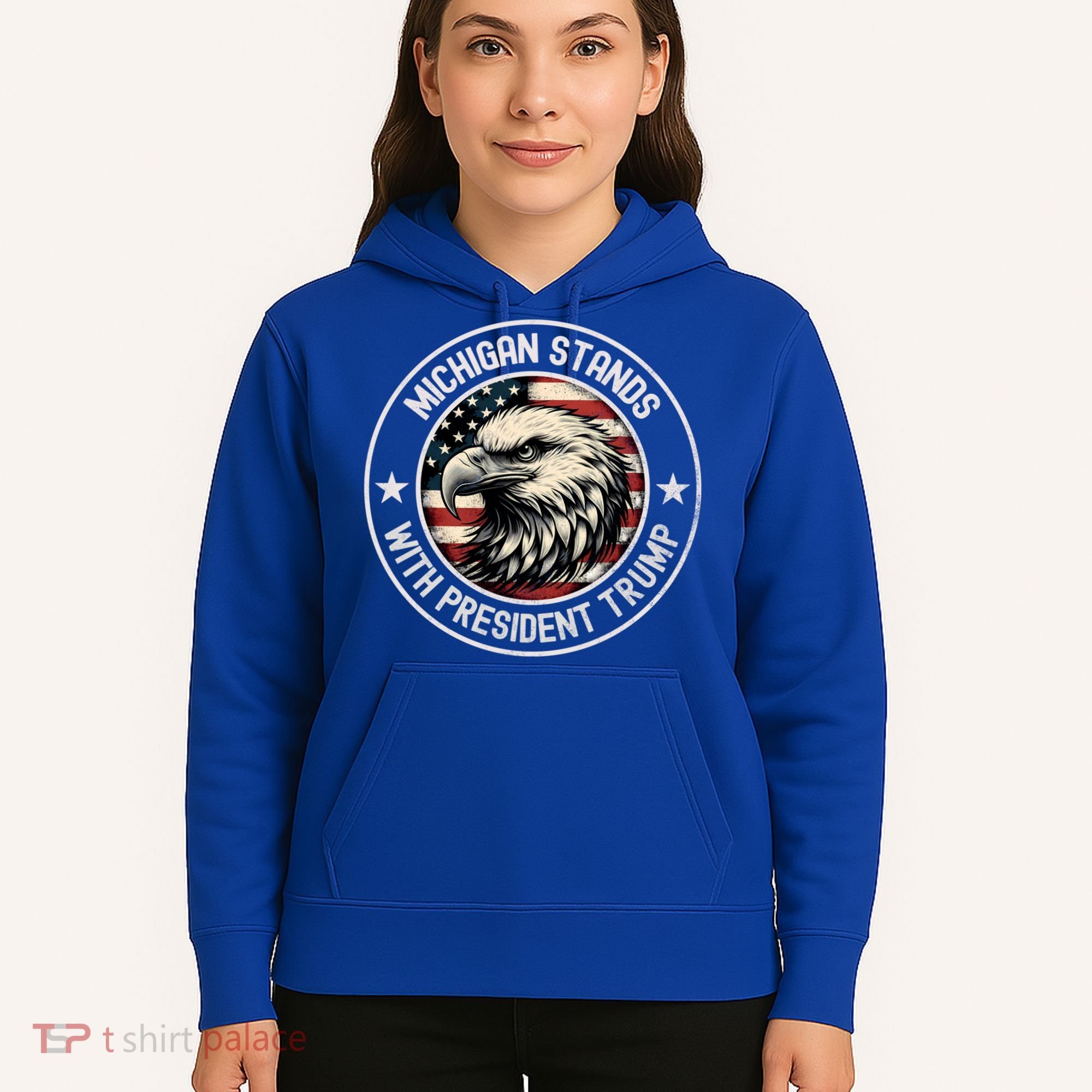 Michigan Stands With Trump Gift Hoodie