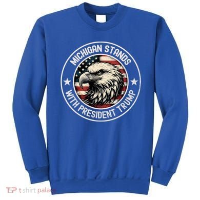 Michigan Stands With Trump Gift Sweatshirt