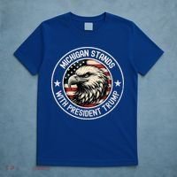 Michigan Stands With Trump Gift T-Shirt thumb 5