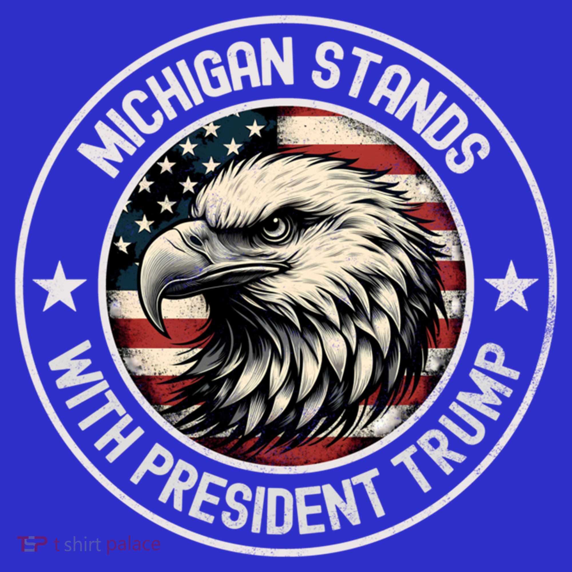Michigan Stands With Trump Gift Polo