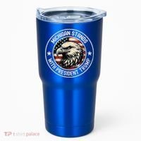 Michigan Stands With Trump Gift Tumbler thumb 0