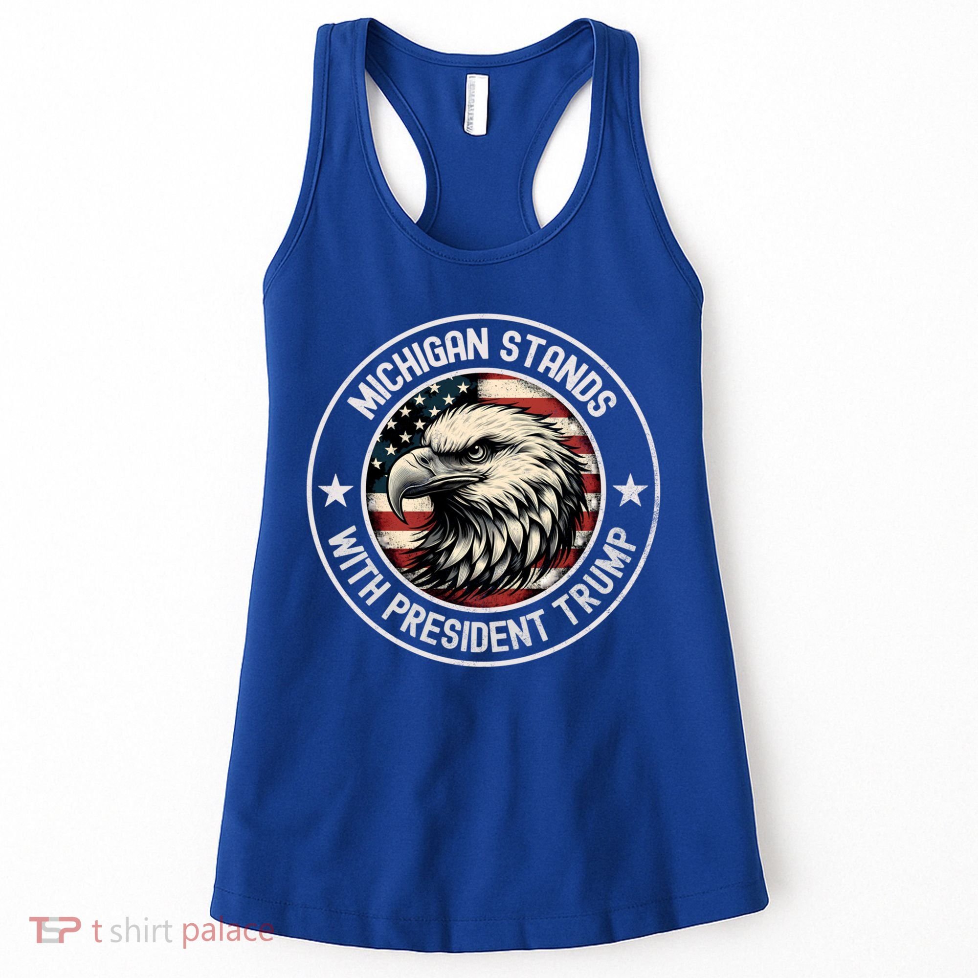 Michigan Stands With Trump Gift Women's Tank Top