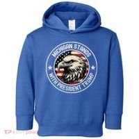 Michigan Stands With Trump Gift Toddler Hoodie thumb 0
