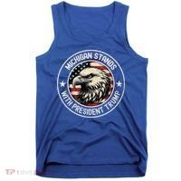 Michigan Stands With Trump Gift Tank Top thumb 0