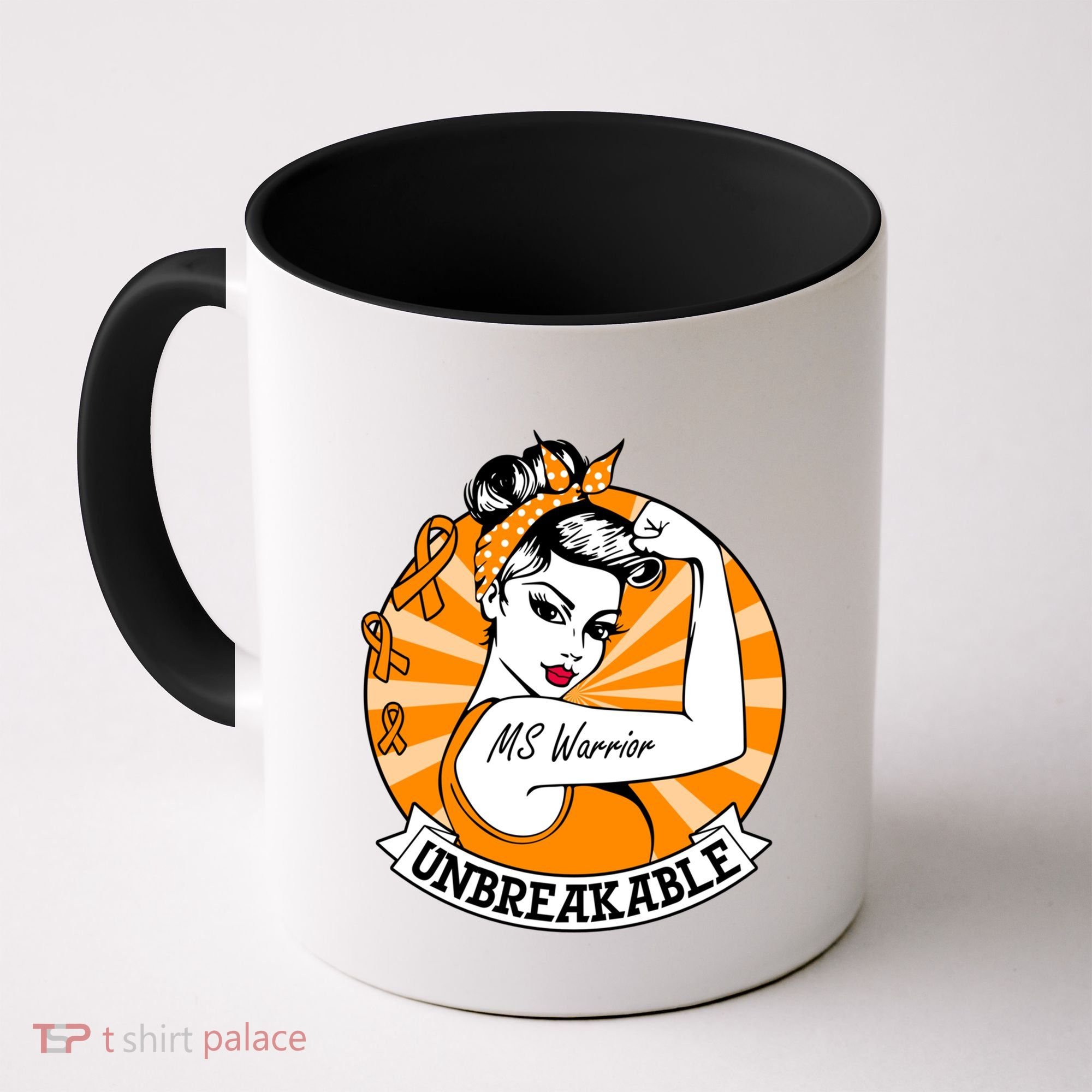 Multiple Sclerosis Warrior Funny Gift Ms Unbreakable Awareness Funny Gift Coffee Mug