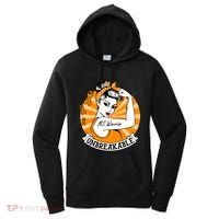 Multiple Sclerosis Warrior Funny Gift Ms Unbreakable Awareness Funny Gift Women's Hoodie thumb 0