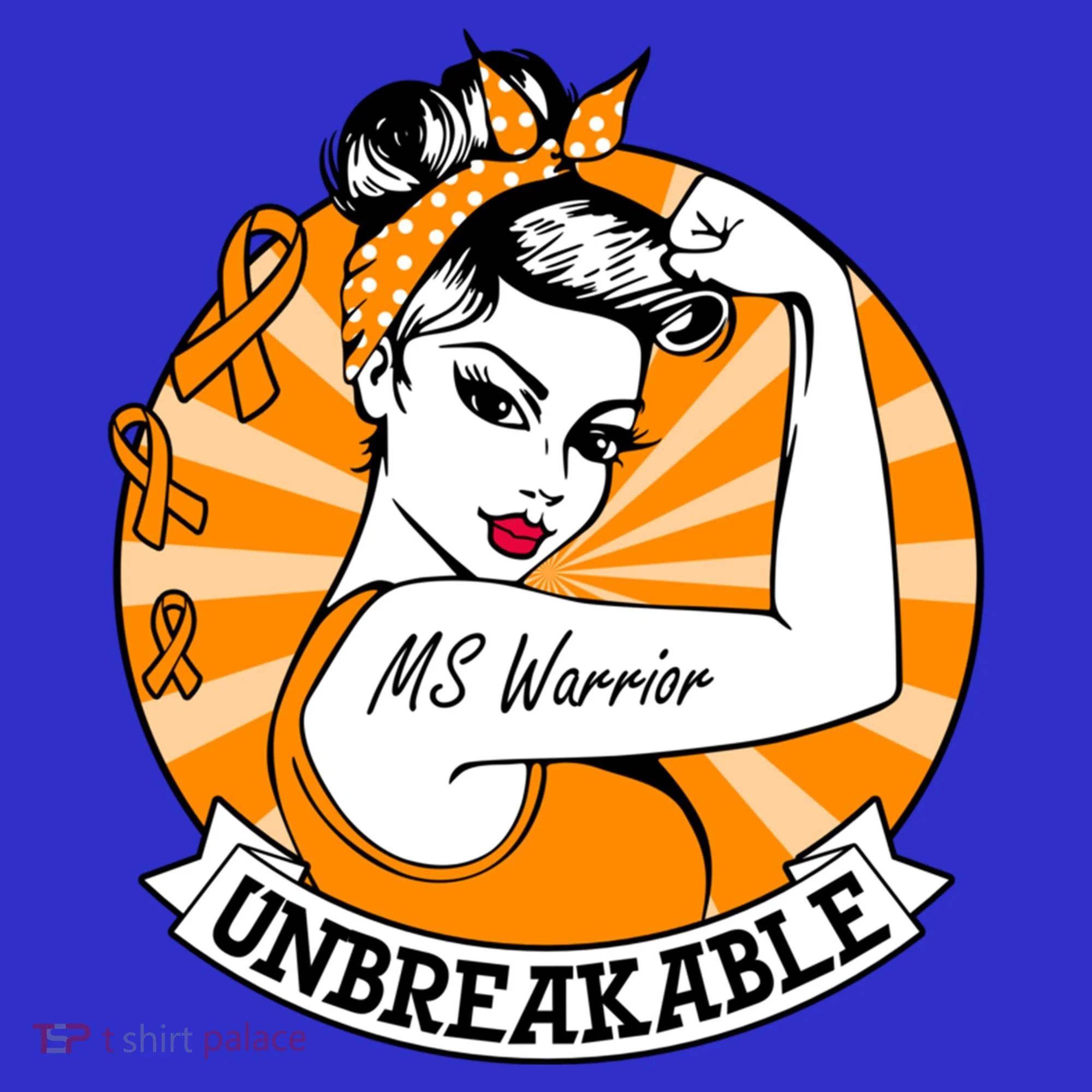 Multiple Sclerosis Warrior Funny Gift Ms Unbreakable Awareness Funny Gift Apron