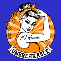 Multiple Sclerosis Warrior Funny Gift Ms Unbreakable Awareness Funny Gift Women's T-Shirt thumb 6