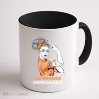 Multiple Sclerosis Warrior Unbreakable Ms Strong Funny Gift Coffee Mug thumb 1
