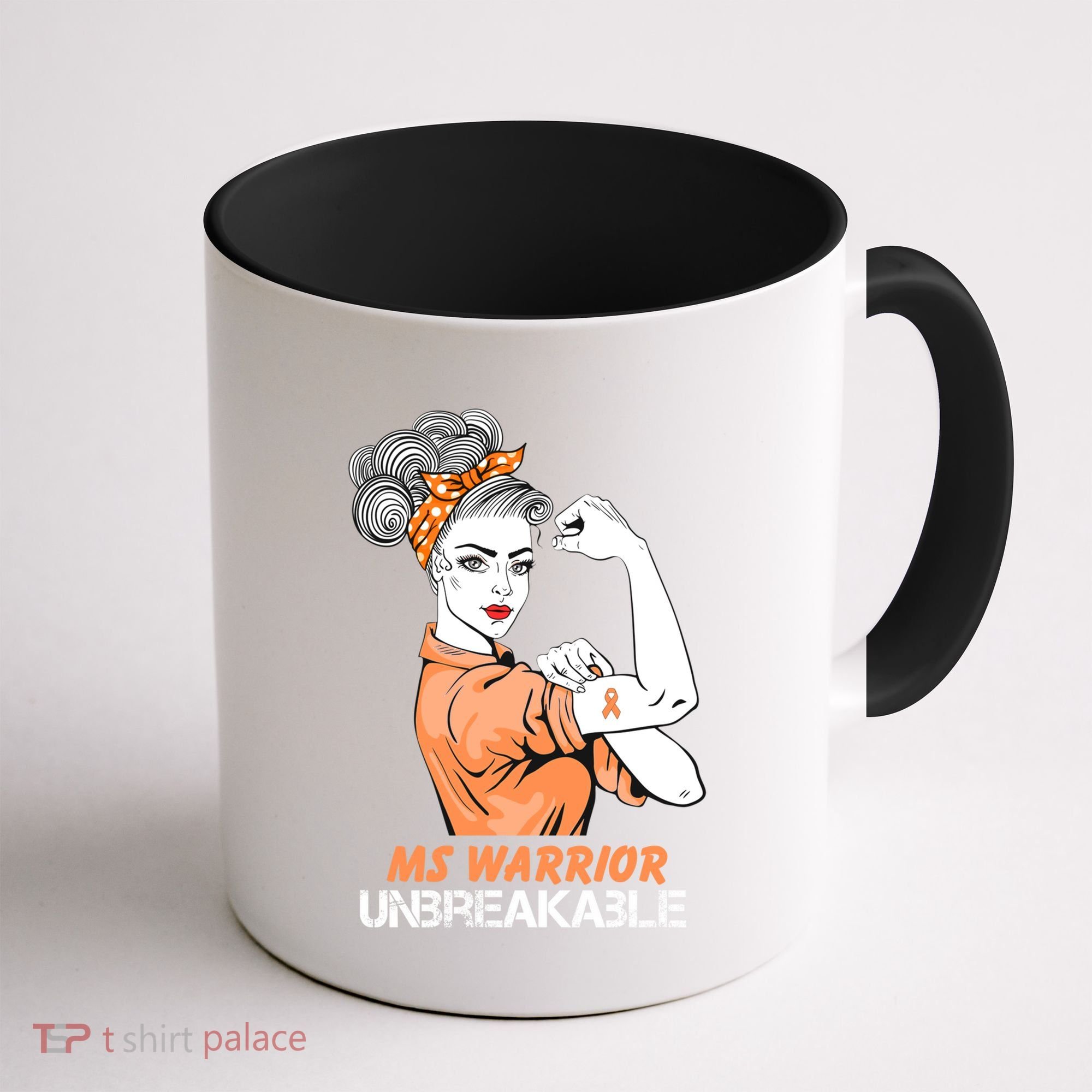 Multiple Sclerosis Warrior Unbreakable Ms Strong Funny Gift Coffee Mug