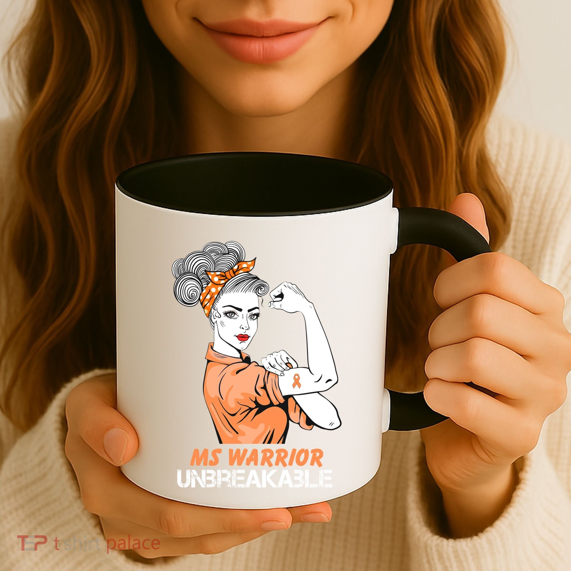 Multiple Sclerosis Warrior Unbreakable Ms Strong Funny Gift Coffee Mug