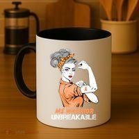 Multiple Sclerosis Warrior Unbreakable Ms Strong Funny Gift Coffee Mug thumb 4