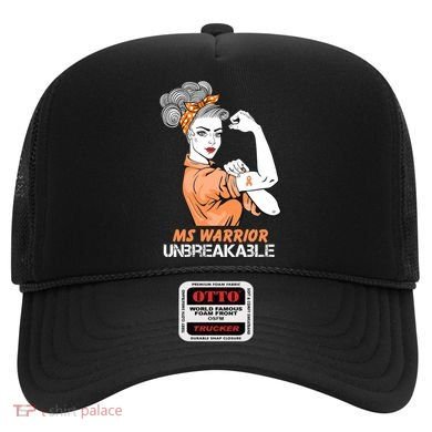 Multiple Sclerosis Warrior Unbreakable Ms Strong Funny Gift Hat