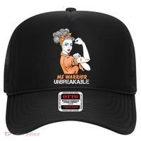 Multiple Sclerosis Warrior Unbreakable Ms Strong Funny Gift Hat thumb 0