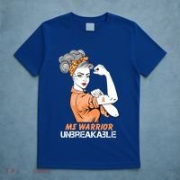 Multiple Sclerosis Warrior Unbreakable Ms Strong Funny Gift T-Shirt thumb 5
