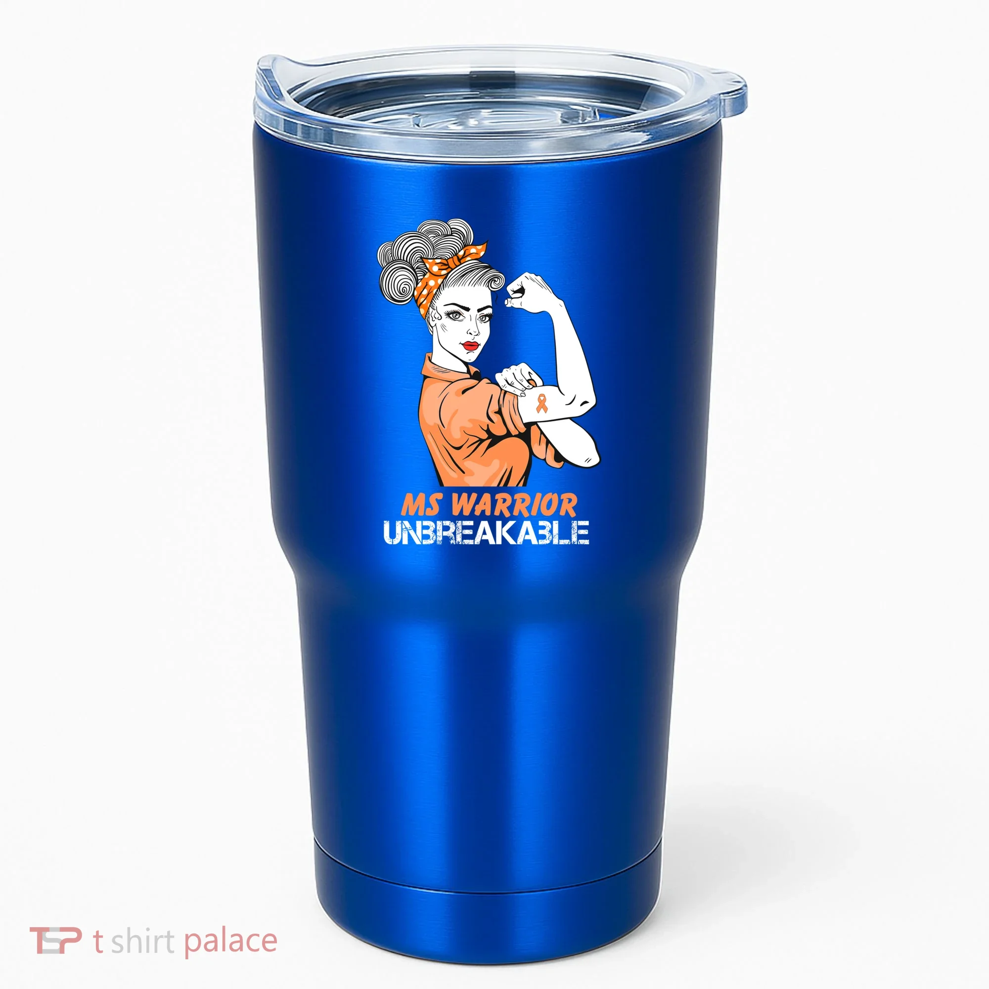 Multiple Sclerosis Warrior Unbreakable Ms Strong Funny Gift Tumbler