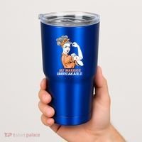 Multiple Sclerosis Warrior Unbreakable Ms Strong Funny Gift Tumbler thumb 2