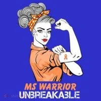 Multiple Sclerosis Warrior Unbreakable Ms Strong Funny Gift Tumbler thumb 3