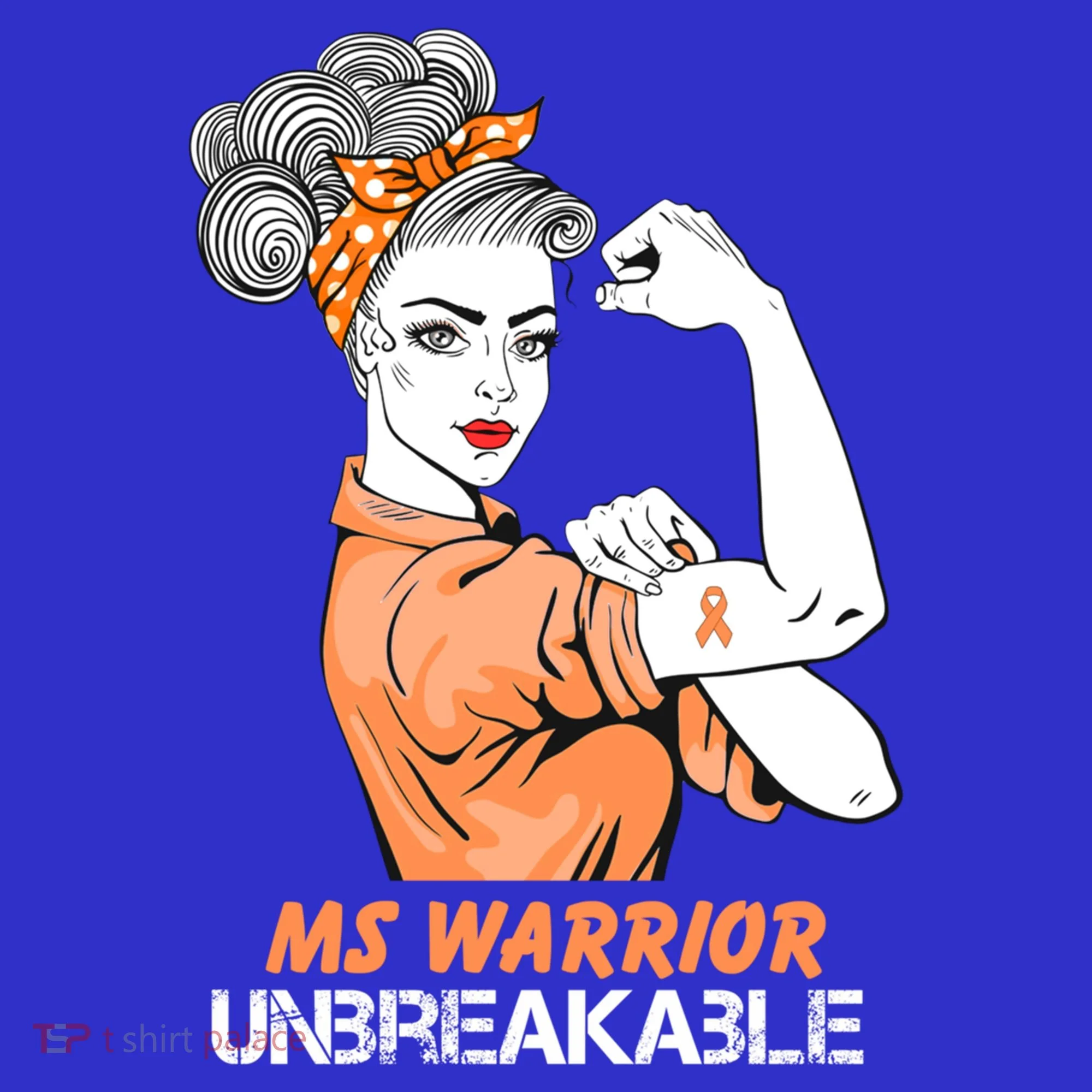 Multiple Sclerosis Warrior Unbreakable Ms Strong Funny Gift Tumbler