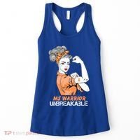 Multiple Sclerosis Warrior Unbreakable Ms Strong Funny Gift Women's Tank Top thumb 0