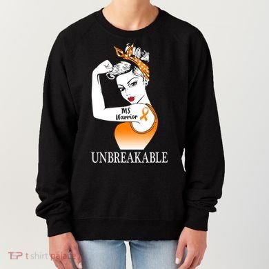 Multiple Sclerosis Warrior Unbreakable Ms Strong Meaningful Gift Women's Sweatshirt
