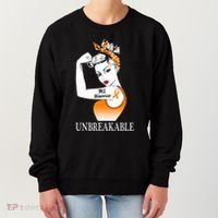Multiple Sclerosis Warrior Unbreakable Ms Strong Meaningful Gift Women's Sweatshirt thumb 0