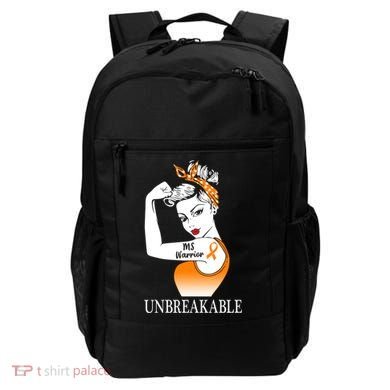 Multiple Sclerosis Warrior Unbreakable Ms Strong Meaningful Gift Backpack