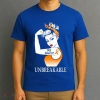 Multiple Sclerosis Warrior Unbreakable Ms Strong Meaningful Gift T-Shirt thumb 3