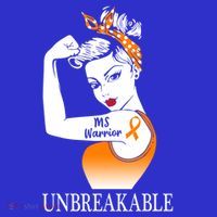 Multiple Sclerosis Warrior Unbreakable Ms Strong Meaningful Gift Toddler Hoodie thumb 2