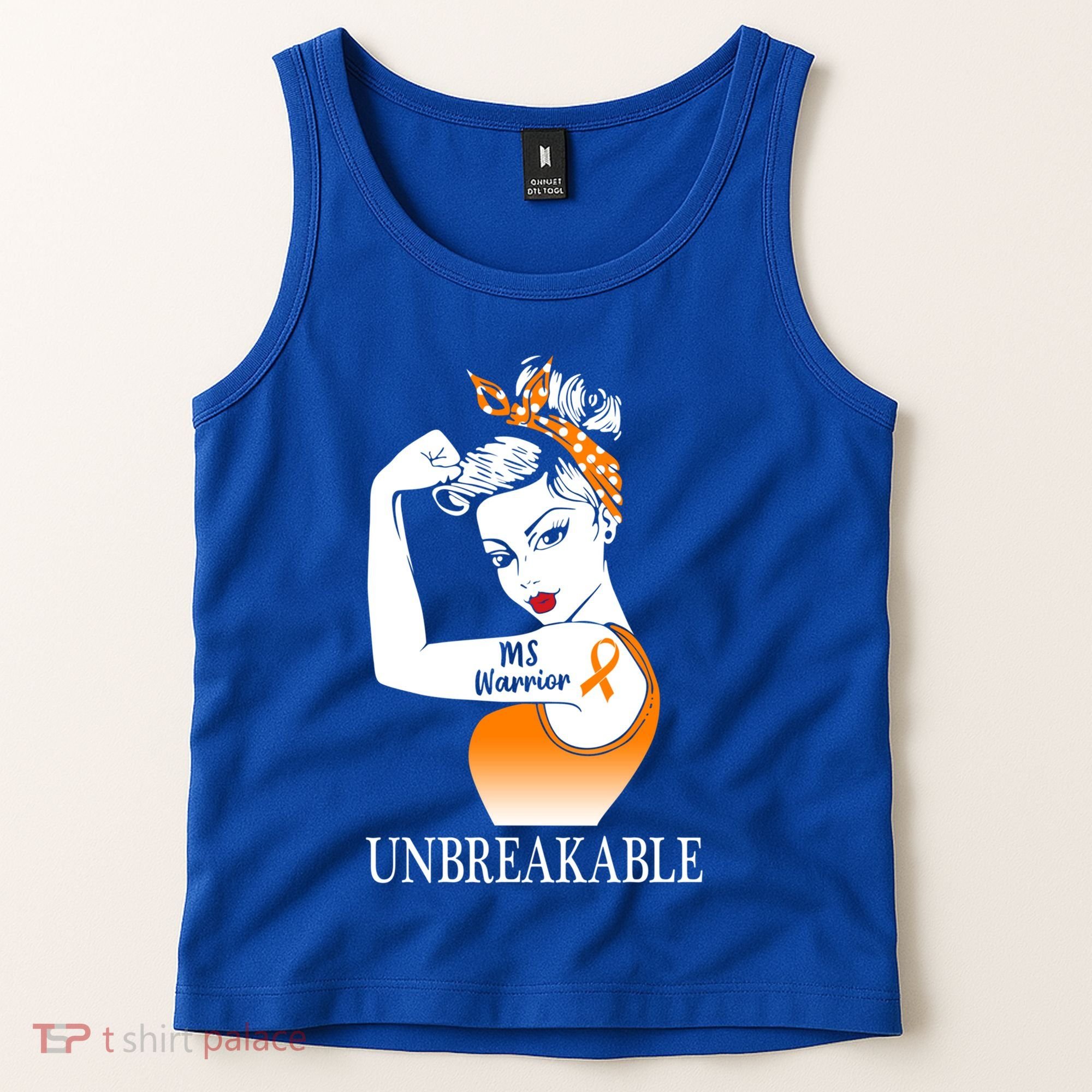 Multiple Sclerosis Warrior Unbreakable Ms Strong Meaningful Gift Tank Top