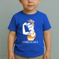 Multiple Sclerosis Warrior Unbreakable Ms Strong Meaningful Gift Toddler T-Shirt thumb 2