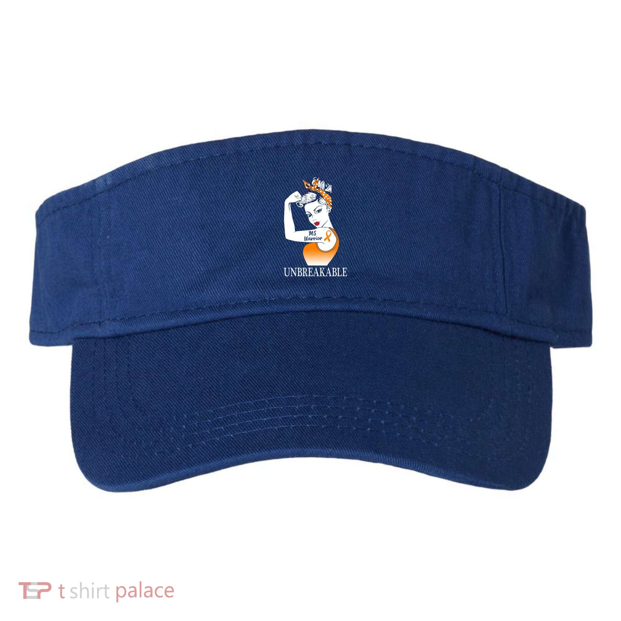 Multiple Sclerosis Warrior Unbreakable Ms Strong Meaningful Gift Visor