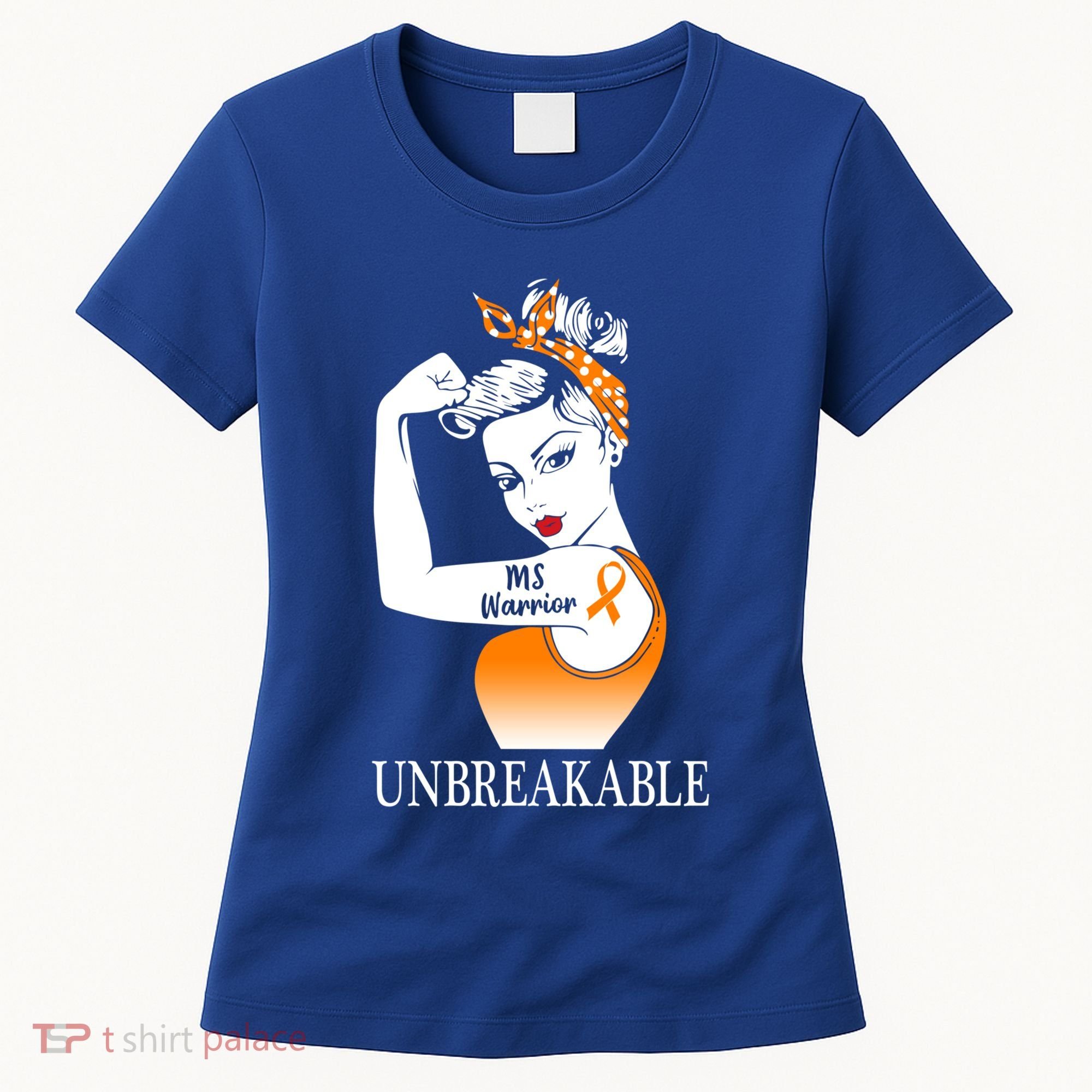 Multiple Sclerosis Warrior Unbreakable Ms Strong Meaningful Gift Women's T-Shirt