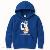 Multiple Sclerosis Warrior Unbreakable Ms Strong Meaningful Gift Kids Hoodie thumb 0